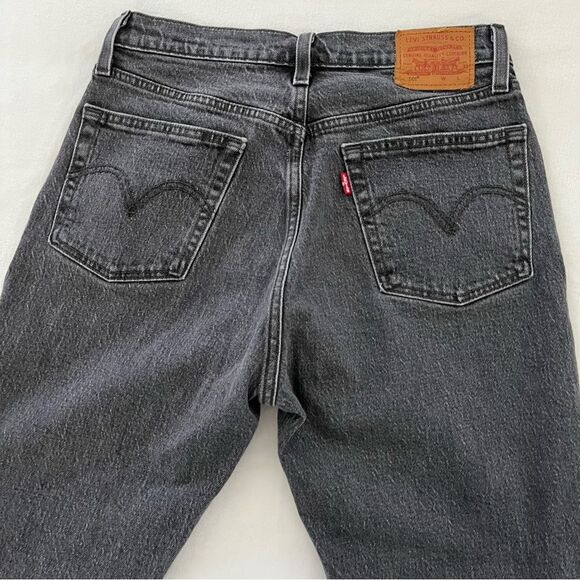 Levi's 501 Original Studded Front Straight Jeans in Black Wash, Size 27 NWOT - Picture 10 of 15